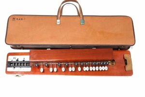 鈴木楽器製作所　大正琴　桜　ケース付　和楽器　SUZUKI