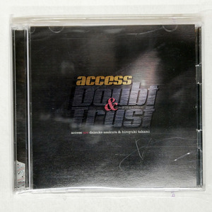 アクセス/ダウト&トラスト/ソニー・ミュージック アソシエイテッド レコーズ AICL1882 CD+DVD