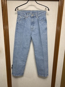 30 美品 24ss Steven Alan 13.5oz デニム リベット 5ポケット バギー テーパード パンツ