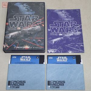 動作品 X68000 5インチFD スターウォーズ アタック オン ザ デススター STAR WARS Attack on the DEATH STAR ビクター Victor 箱説付【10