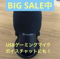 ゲーミングマイク ボイスチャットにも！　USBマイク