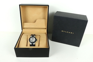 7412■ BVLGARI ブルガリ AL32TA L87959 デイト アルミニウムAT 自動巻 腕時計