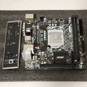 MSI H110I-S02 IOパネル付属 LGA1151 Mini-ITXマザーボード 第6・7世代CPU対応 Bios 動作確認済 PCパーツ