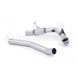 MILLTEK ミルテック 1ダウンパイプ アウディ S1 2.0 TFSi Quattro Large Bore Decat Downpipe Exhaust