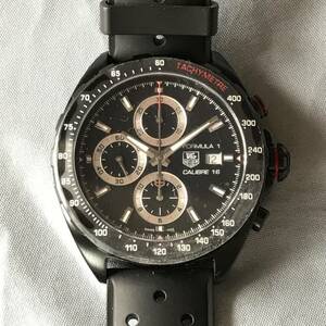 TAG Heuer FORMULA1 タグホイヤー フォーミュラ1 クロノグラフ キャリバー16 自動巻き CAZ2011.FT8024 ブラック文字盤