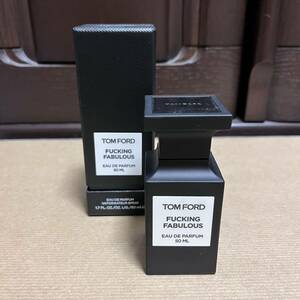 本物 ほぼ新品 定価5万 トムフォード ファッキンファビュラス 50ml 香水 オードパルファム EDP TOM FORD FUCKING FABULOUS フレグランス 