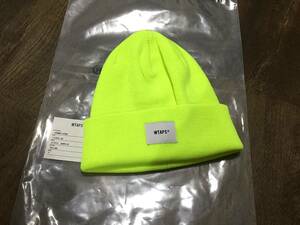 【国内新品】WTAPS 19AW BEANIE 02 ビーニー 192MADT-HT02 YELLOW イエロー　帽子　キャップ　wtaps　wtaps