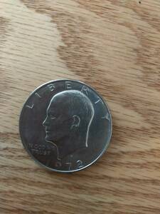 本物アメリカ アイゼンハワー大統領 1ドル硬貨（1776-1996年）