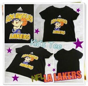 送料込　NBA　LA　LAKERS　レイカーズ　ベビー　半袖　Tシャツ　バスケ　オシャレ　可愛い　アメリカ　輸入子供服　出産祝い　12M　80cm