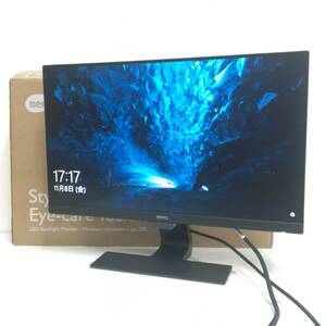 ☆【超美品】BenQ GW2480L ワイド液晶モニター 23.8インチ フルHD（1920x1080） 入力端子『HDMI×1/Displayport×1/D-Sub×1』 動作品