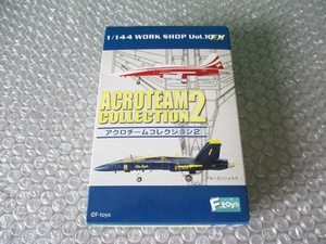 プラモデル 食玩 エフトイズ 1/144 アクロチームコレクション2 F-104 スターファイター 未組み立て 昔のプラモ