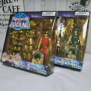 BANDAI USA KNIGHTS OF THE ZODIAC DELUXE/サジタリアス星矢/一輝/2個セット