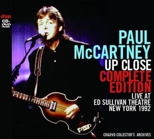 PAUL McCARTNEY / UP CLOSE - COMPLETE EDITION :ED SULLIVAN THEATRE