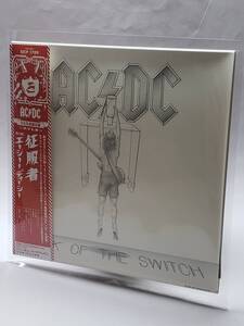 AC/DC／FLICK OF THE SWITCH／エーシー・ディーシー／征服者／国内盤CD／帯付／紙ジャケット仕様／1983年／9thアルバム／完全生産限定盤