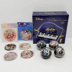 ●東京ディズニーリゾート グッズ まとめ売り TOKYO DISNEY RESORT プレミアム電子トイピアノ Ver.2 缶バッチ M1895