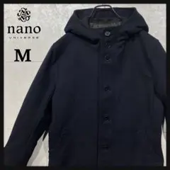 nano universe ネイビー　Mサイズ　ダッフルコート　B50