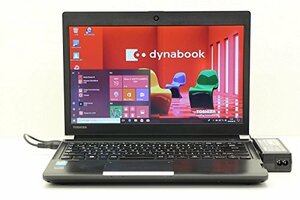 【中古】 東芝 dynabook R734/K Core i3 4000M 2.4GHz/4GB/320GB/13.3W/FWXGA(1366x768)/Win10(中古品)　(shin