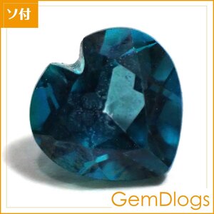 天然トパーズ■0.617ct/ JTL鑑別付/ L0224/ ハートファセット/ トパーズ/ ルース/ 裸石/ ソーティング付