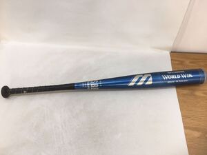 D4I037◆ ミズノ MIZUNO ワールドウィン WORLD WIN トリプルチャンピオン ブルー 軟式用 金属バット 85cm 6.7cm DIA 