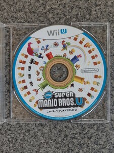 送料無料 即買 WiiU NewスーパーマリオブラザーズU ディスクのみ
