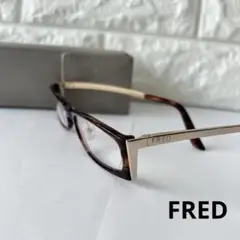 FRED フレッド　伊達メガネ　べっ甲St Moritz C4 col.006