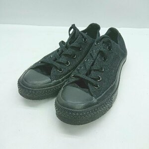 ◇ Θ CONVERSE コンバース オールスター スニーカー サイズ23 ブラック レディース E