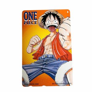 希少 新品未使用 ワンピース onepiece テレホンカード テレカ 50度 ジャンプフェス2000 週刊少年ジャンプ 集英社 電話 尾田栄一郎