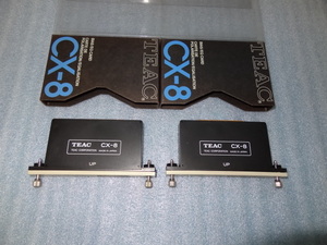 TEAC CX-8 BIAS/EQ CARD の2個の出品です。