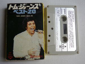 ◆カセット◆トムジョーンズ　ベスト20　TOM JONES BEST　20　　　中古カセットテープ多数出品中！