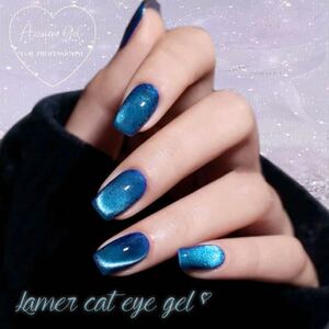 Lamer cat eye magnet gel marine Blue