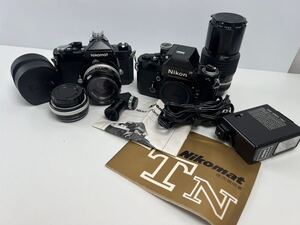 【1/52EL】 Nikon F2 Nikomat N FT フィルムカメラ レンズ まとめ 動作未確認