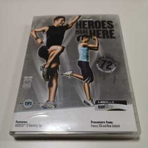 &再生良好！正規品 レスミルズ lesmills ボディステップ 72 教習 DVD CD ノート リーボック コナミ ゴールドジム ダイエット ステップ台 