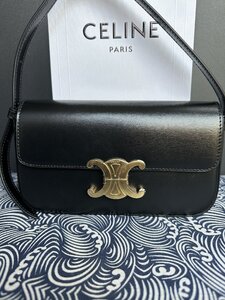 CELINE セリーヌ Triomphe ハンドバッグ ショッピングバッグ ショルダーバッグ レディースバッグ ブラック