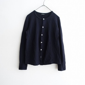 トリココムデギャルソン tricot COMME des GARCONS *ウールニットカーディガン*トップス濃紺ダークネイビー(1-2412-433)【22A52】