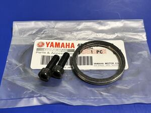 TW225 マフラーガスケット（ボルト2個付き）純正新品 TW200 ヤマハ YSP エキゾース