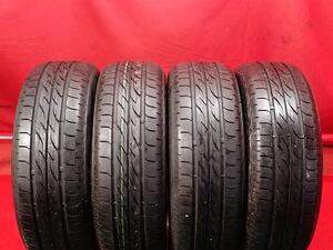 タイヤ4本 《 ブリヂストン 》 ネクストリー [ 175/60R14 79H ]9.5/8.5分山★ キューブ デミオ デュエット ストーリア n14