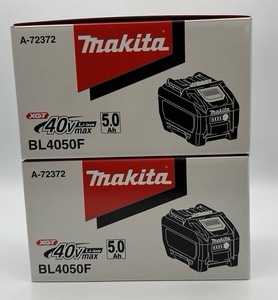 【未使用/領収書可】マキタ BL4050F リチウムイオンバッテリー 2個 セット 40V max 5.0Ah makita 純正