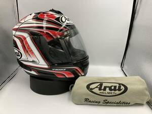 アライ Arai RX7 RR5 RX7-RR5 RX-7 RRV AOYAMA GP アオヤマ 青山 レッド フルフェイス ヘルメット Sサイズ 使用極小!! 超美品!!