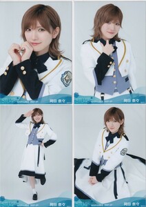 STU48 岡田奈々 月別 netshop 生写真 2021 7月 2021.07 4種コンプ