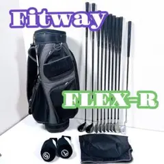 Fitway メンズ　ゴルフセット １０本 FLEX-R 右