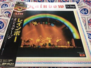 Rainbow★中古2LP国内盤帯付「レインボー・オン・ステージ」
