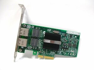 ▽intel PRO/1000 PT DUAL PORT LANカード PCI-EX 中古 ギガビット D50868-009 CPU-D49919(B)