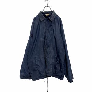 Dickies コーチジャケット XL～ ネイビー ディッキーズ 裏ボア ビッグサイズ 古着卸 アメリカ仕入 a606-6447