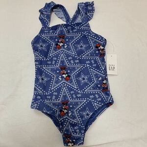 新品 定価3200円 ベビーギャップ ディズニー ミニー UVカット 水着 80 スイムウェア　baby Gap 12ヵ月～18ヵ月