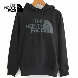 THE NORTH FACE ザ・ノースフェイス パーカーMサイズ メンズ プルオーバー ハーフドーム ロゴ 裏起毛 黒 ブラック nf0a4m4b