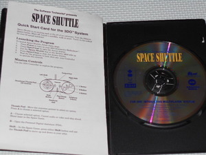 3DO★SPACE SHUTTLE 海外版★箱無し・説明書付・ソフト付