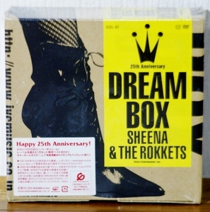 希少！未開封 個数限定2CD+DVD♪シーナ & ロケッツ/DREAM BOX★ポスター/ブックレット付★Sheena & The Rokkets★鮎川誠