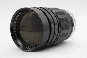 【訳あり品】 Sankyo Koki KOMURA- 135mm F2.8 M42マウント レンズ v4936