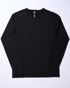 【wjk】ダブルジェイケイ basic crew-neck L/S サイズM ベーシック クルーネック ロングスリーブ 長袖シャツ ブラック カットソー 7880js01