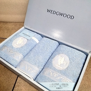 「G241103-1」　WEDGWOOD　ウェッジウッド　タオル　ウォッシュタオル　フェースタオル